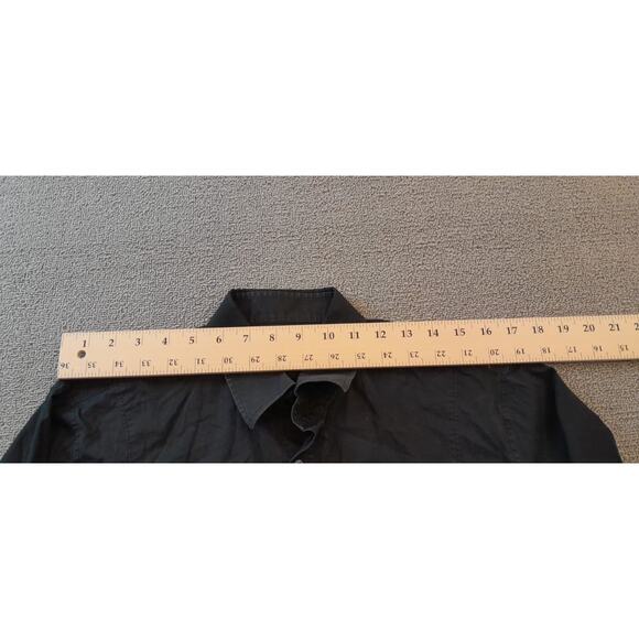 HUGO Hugo Boss Mens Small Black Slim Line Long Sleeve Dress Shirt - Picture 8 of 13